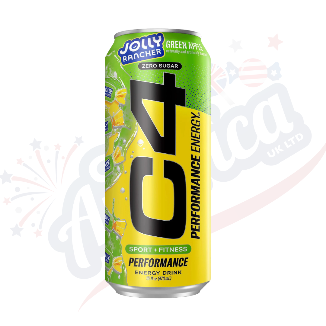 C4 Energy x Jolly Rancher Green Apple 473ml