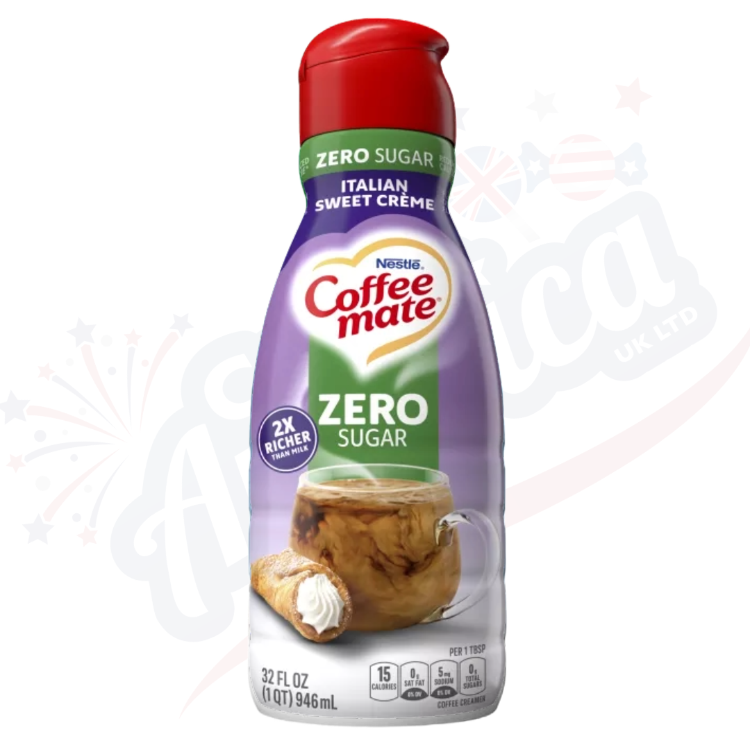Coffee Mate Zero Sugar Italian Sweet Creme Coffee Creamer 946ml