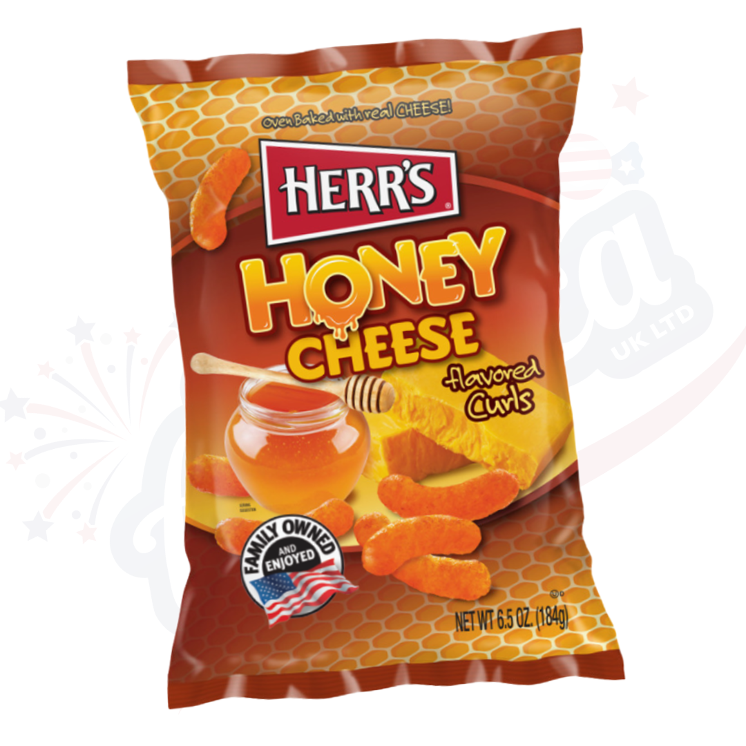 Herrs Honey Cheese Curls 184g