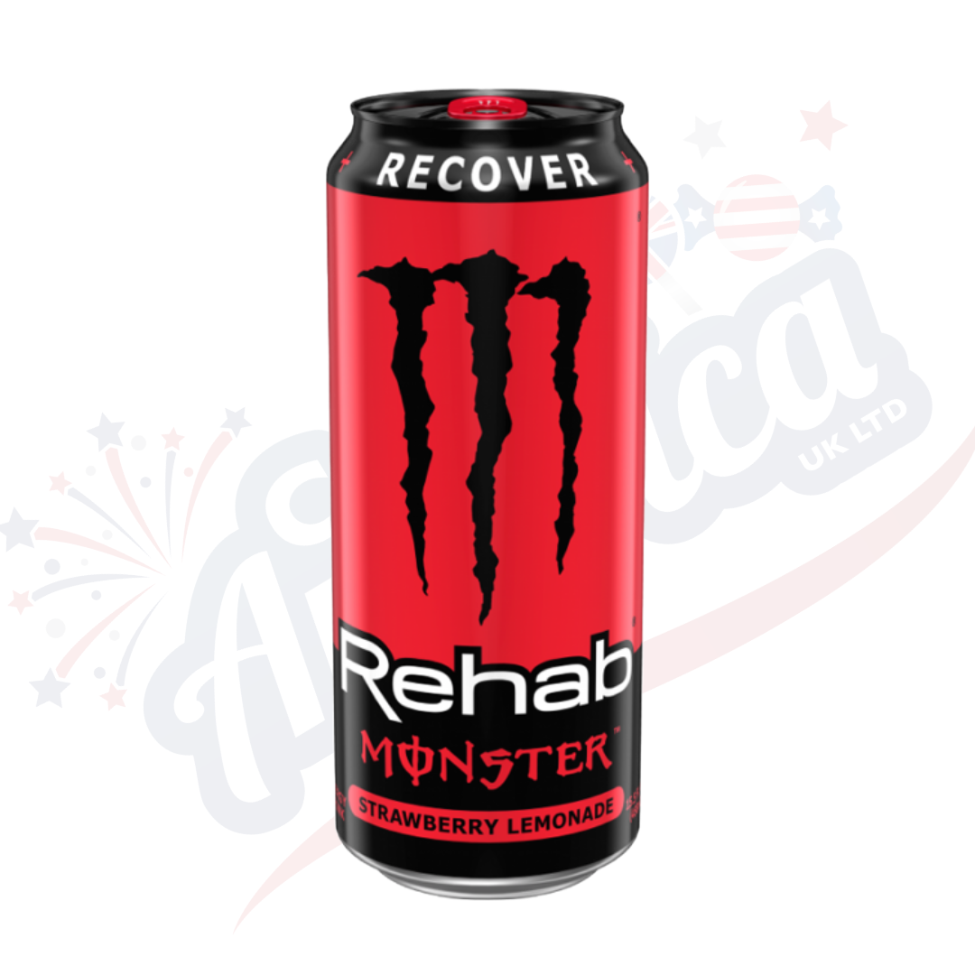 Monster Energy Rehab Strawberry Lemonade 473ml