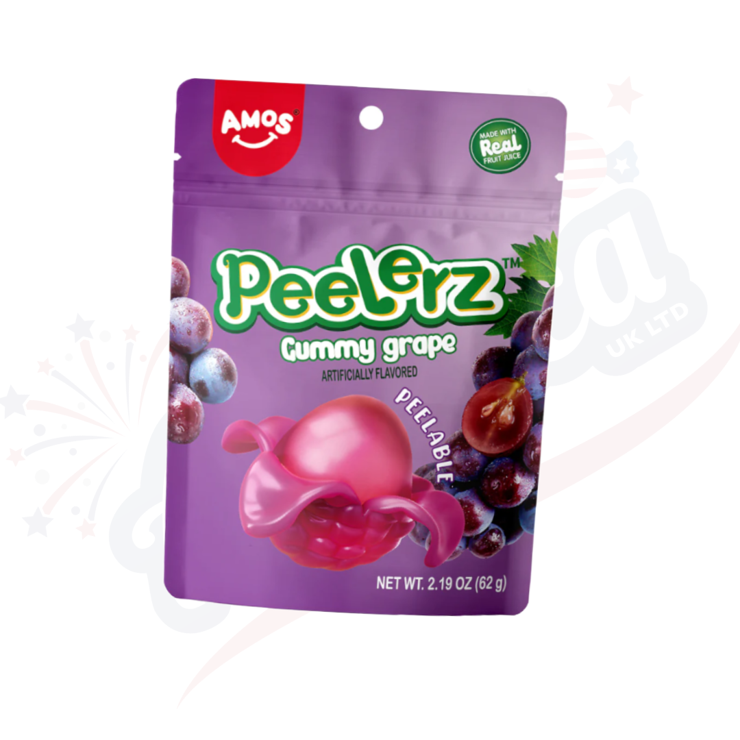 Amos Peelerz Gummy Grape 170g