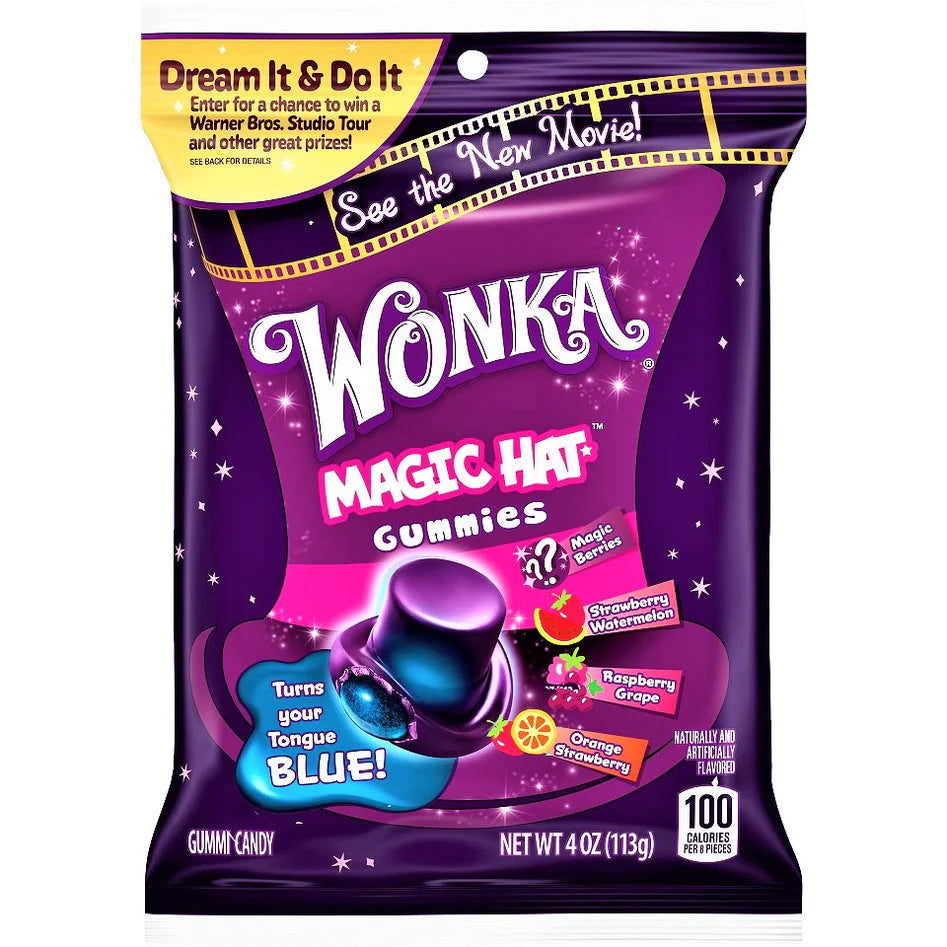 Wonka Magic Hat Gummies 113g