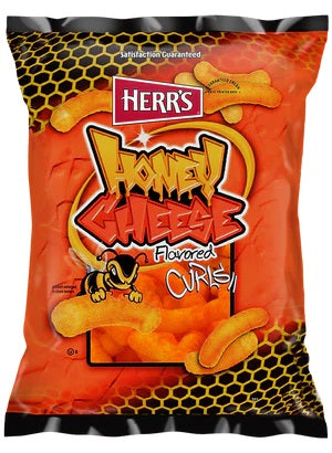 Herrs Honey Cheese Curls 28g