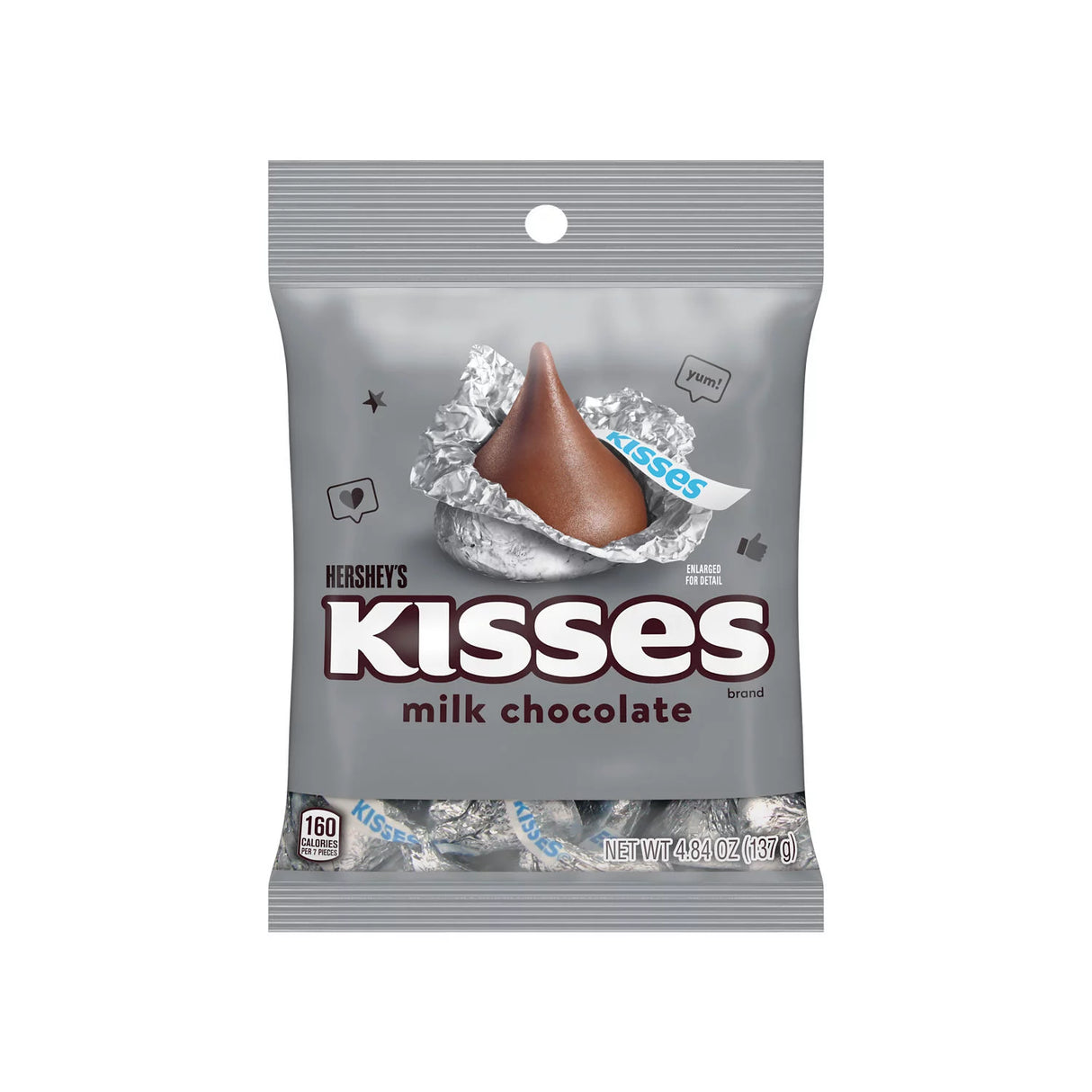 Hersheys Kisses Milk Chocolate 137g