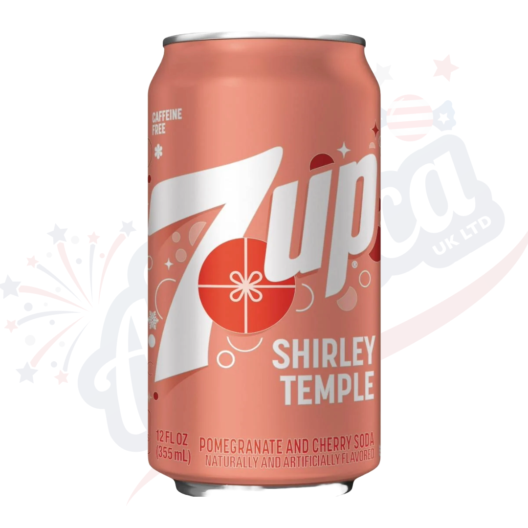 7UP Shirley Temple Cherry Pomegranate 355ml Limited Edition – Candy America