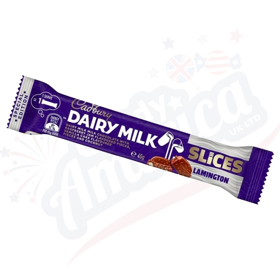 Cadbury Dairy Milk Slices Lamington Ltd Edition 45g (Australia)