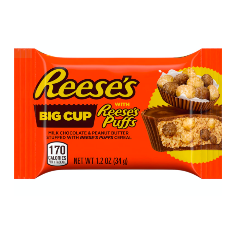 Reese's Big Cup with Reese's Puffs 34g