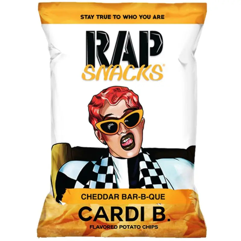 Rap Snacks Cardi B Cheddar BBQ Potato Chips 71g – Candy America