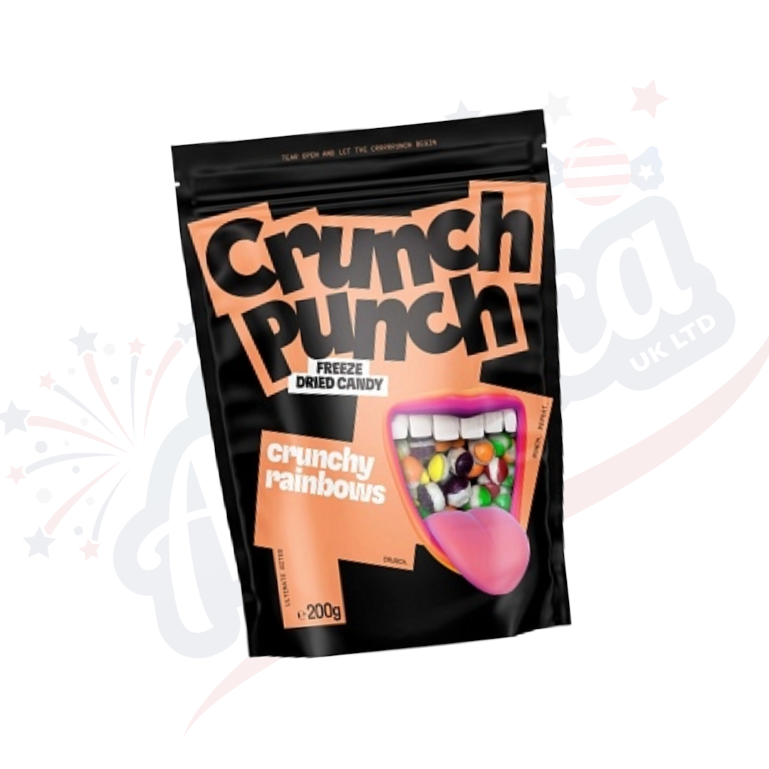 Crunch Punch Freeze Dried Crunchy Rainbows 200g