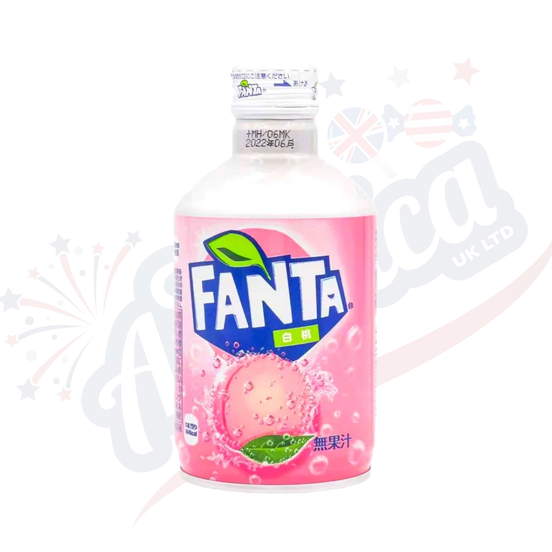 Fanta White Peach (Japan) 300ml – Candy America