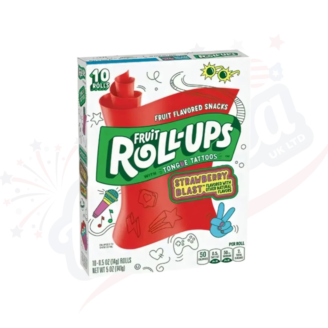 Fruit Roll Ups Strawberry Blast 10 Pack 141g