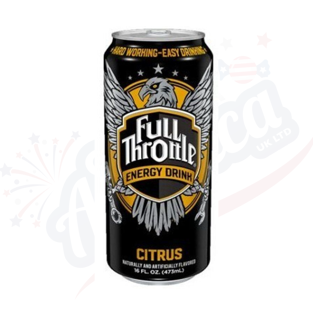 Full Throttle Energy Citrus 473ml (Produced by Coca-Cola/Monster)