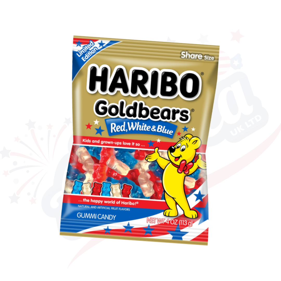 Haribo USA Goldbears Red, White & Blue 113g