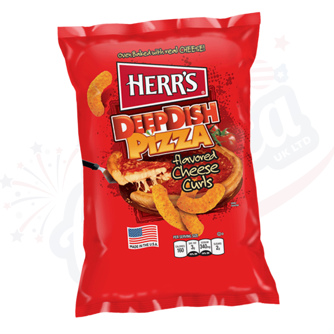 Herrs Deep Dish Pizza Cheese Curls 170g