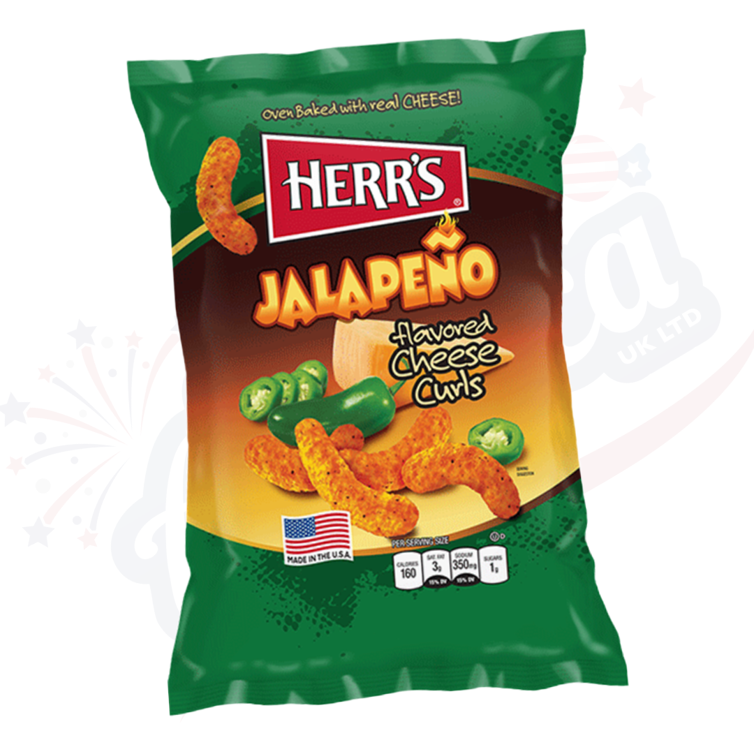 Herrs Jalapeno Cheese Curls 170g