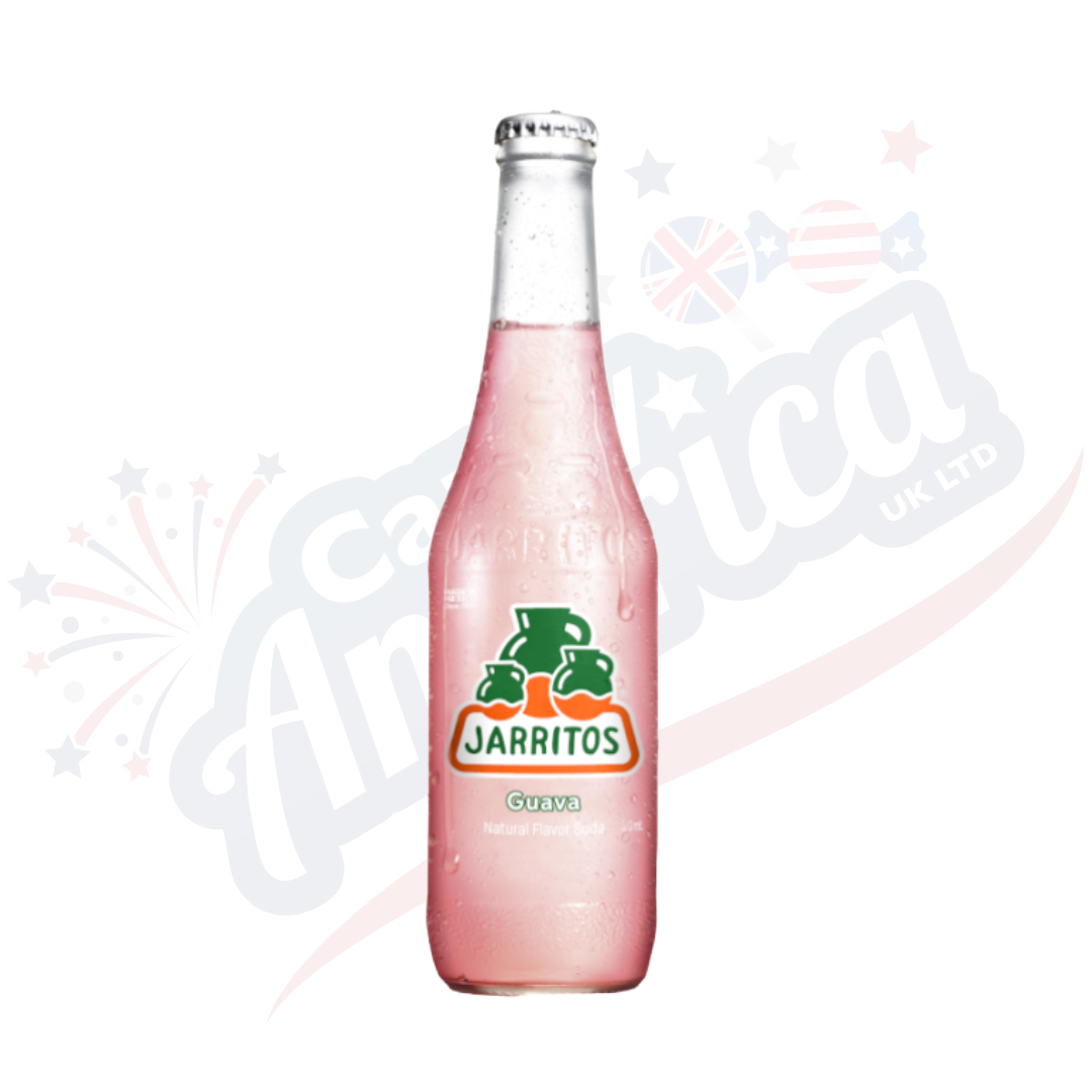 Jarritos Guava Soda 370ml Glass Bottle (Mexico)