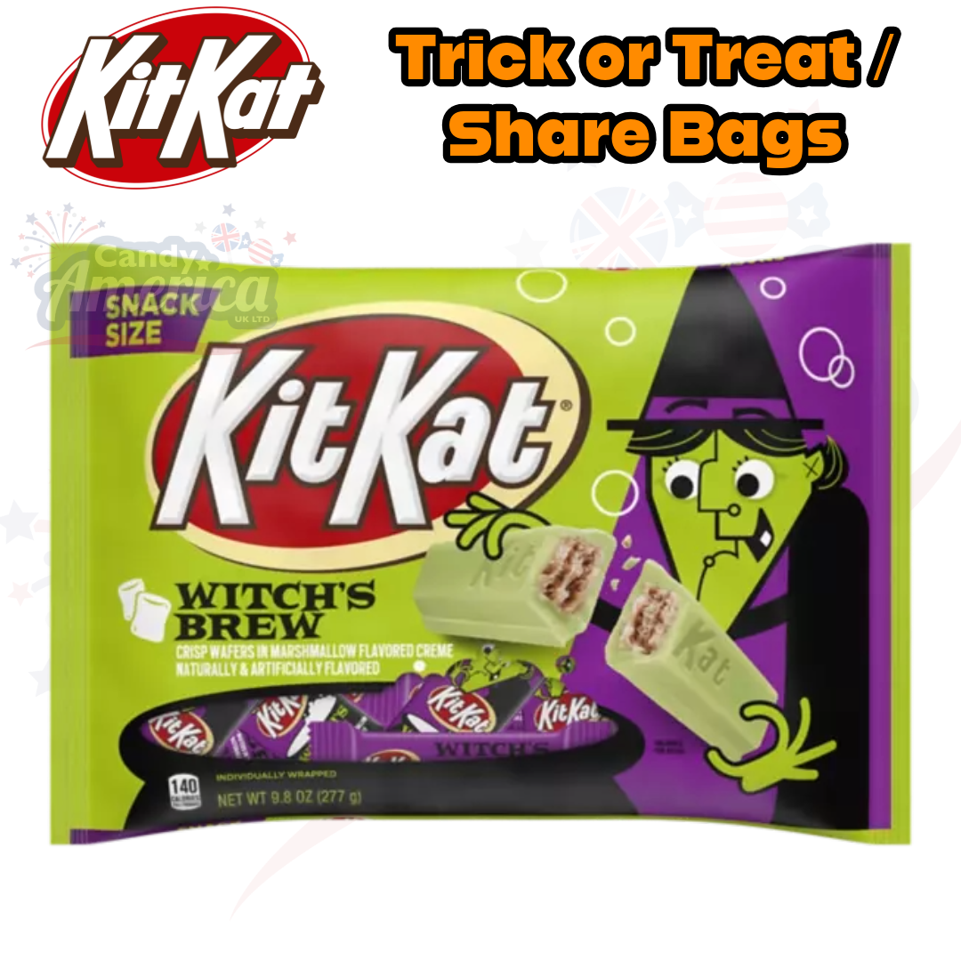 Halloween Kit Kat Mini Witches Brew Share Bag (Approx. 20 Bars)