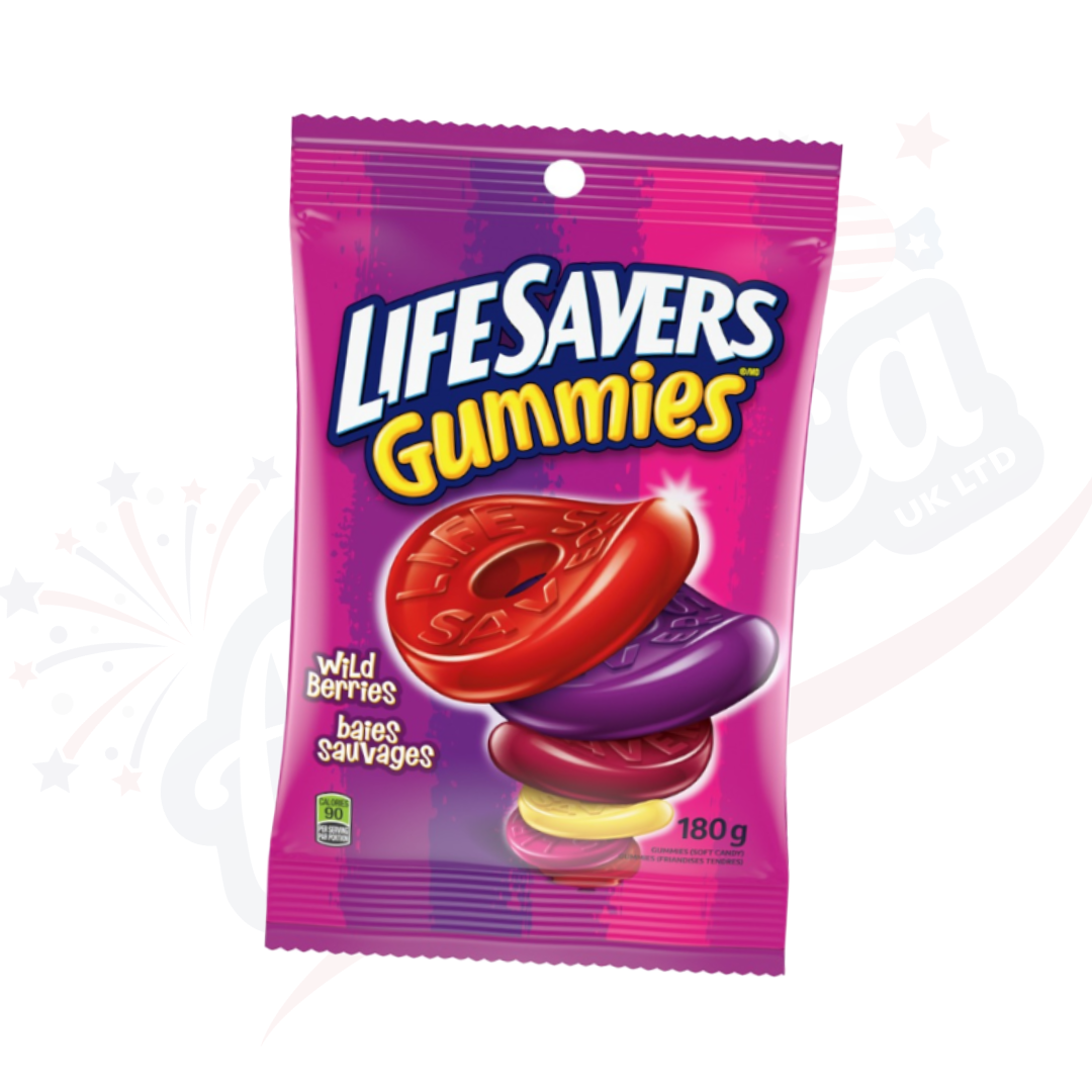 Lifesaver Gummies Wild Berry 180g (Canada)