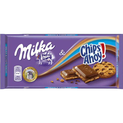 Milka Chips Ahoy Bar 100g (EU)