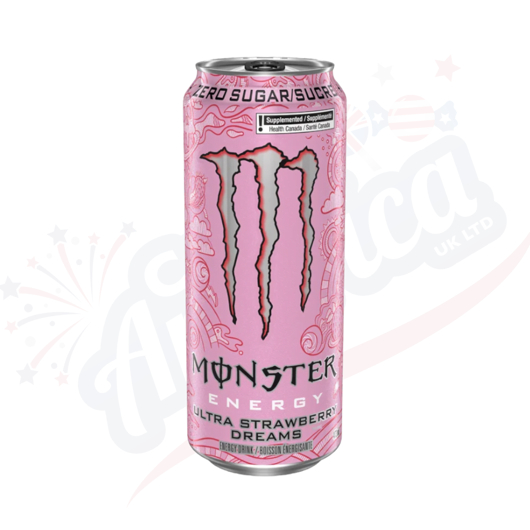 Monster Energy Ultra Strawberry Dreams 473ml (Canada)