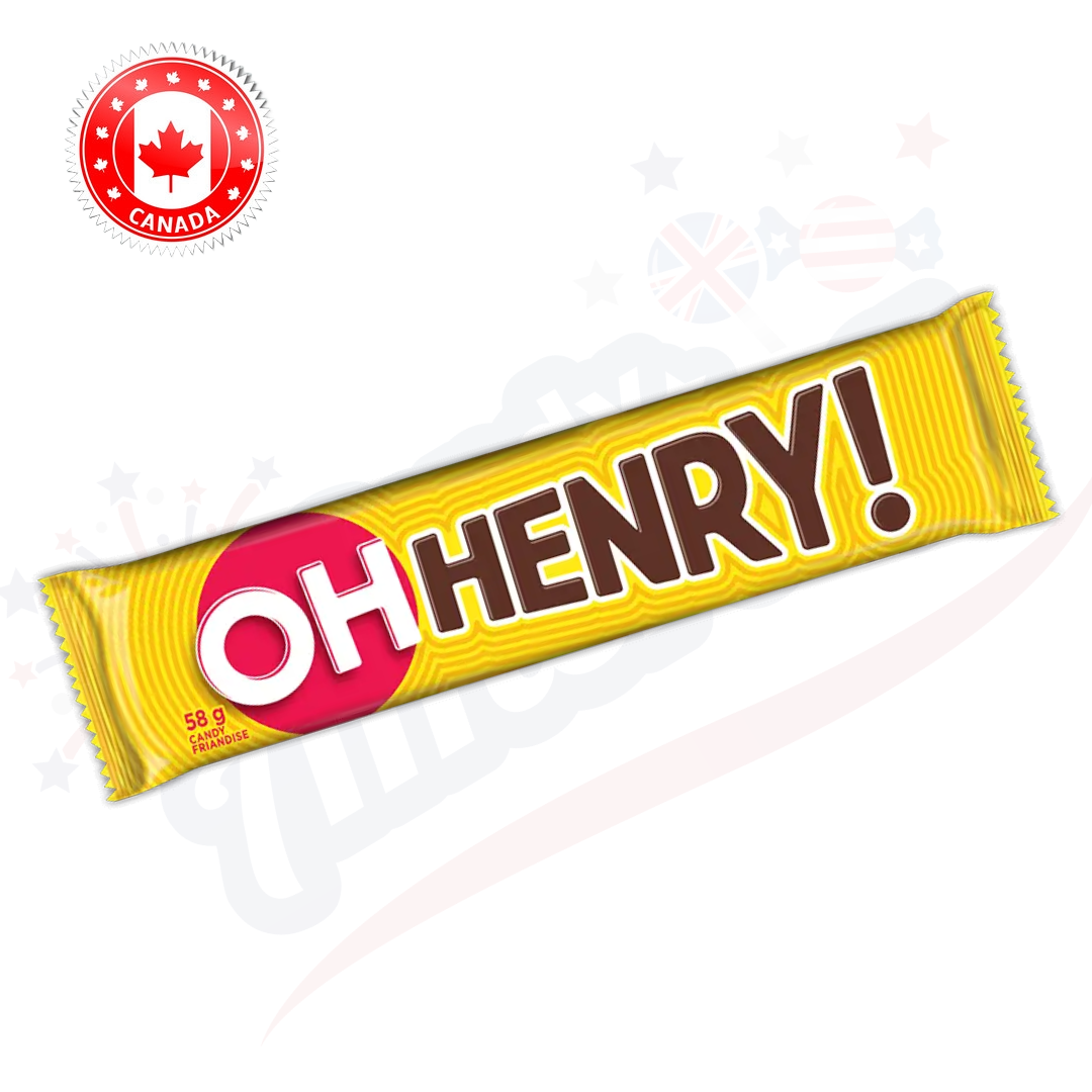 Hershey Oh Henry! Chocolate Bar 58g (Canada)