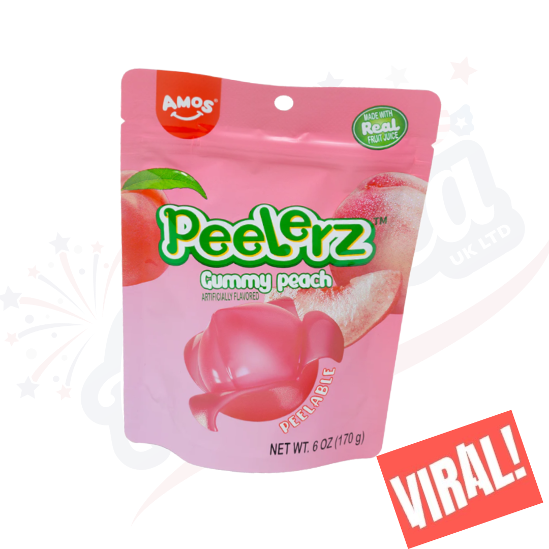 Amos Peelerz Gummy Peach 170g