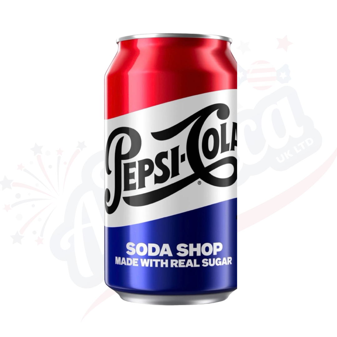 Pepsi Soda Shop Original Made With Real Sugar 355ml