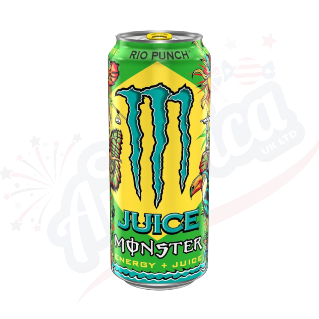 Monster Energy Juice Rio Punch 473ml – Candy America