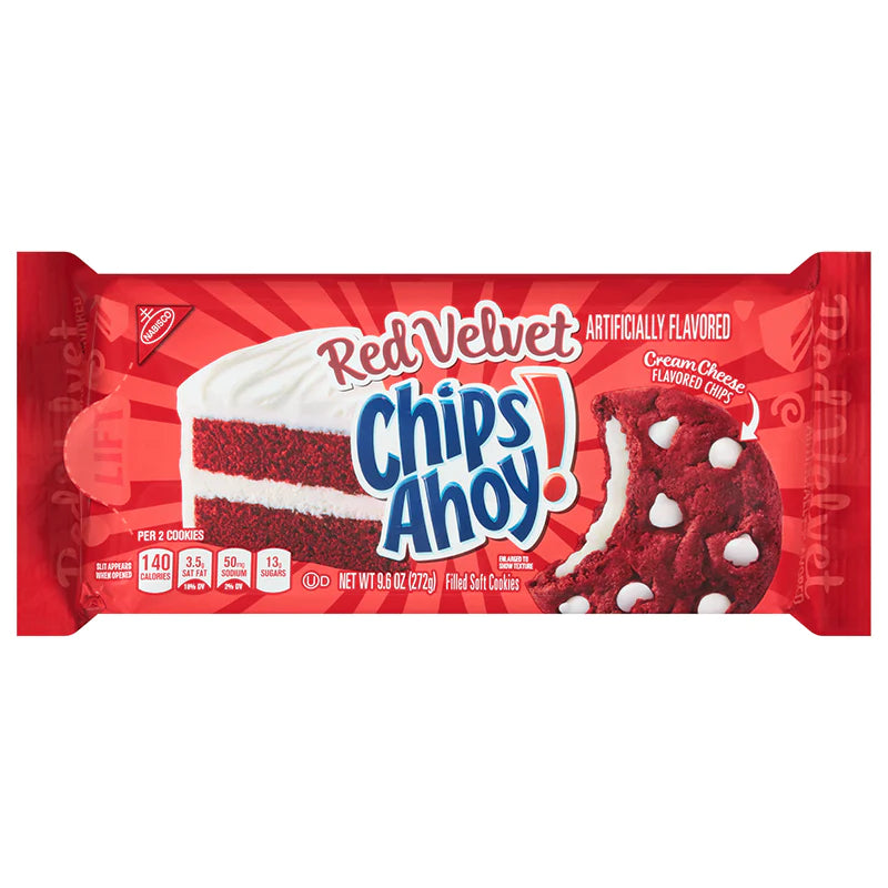 Chips Ahoy Chewy Red Velvet Cookies 272g