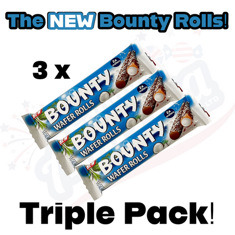 Bounty Wafer Rolls 22.5g (UAE)