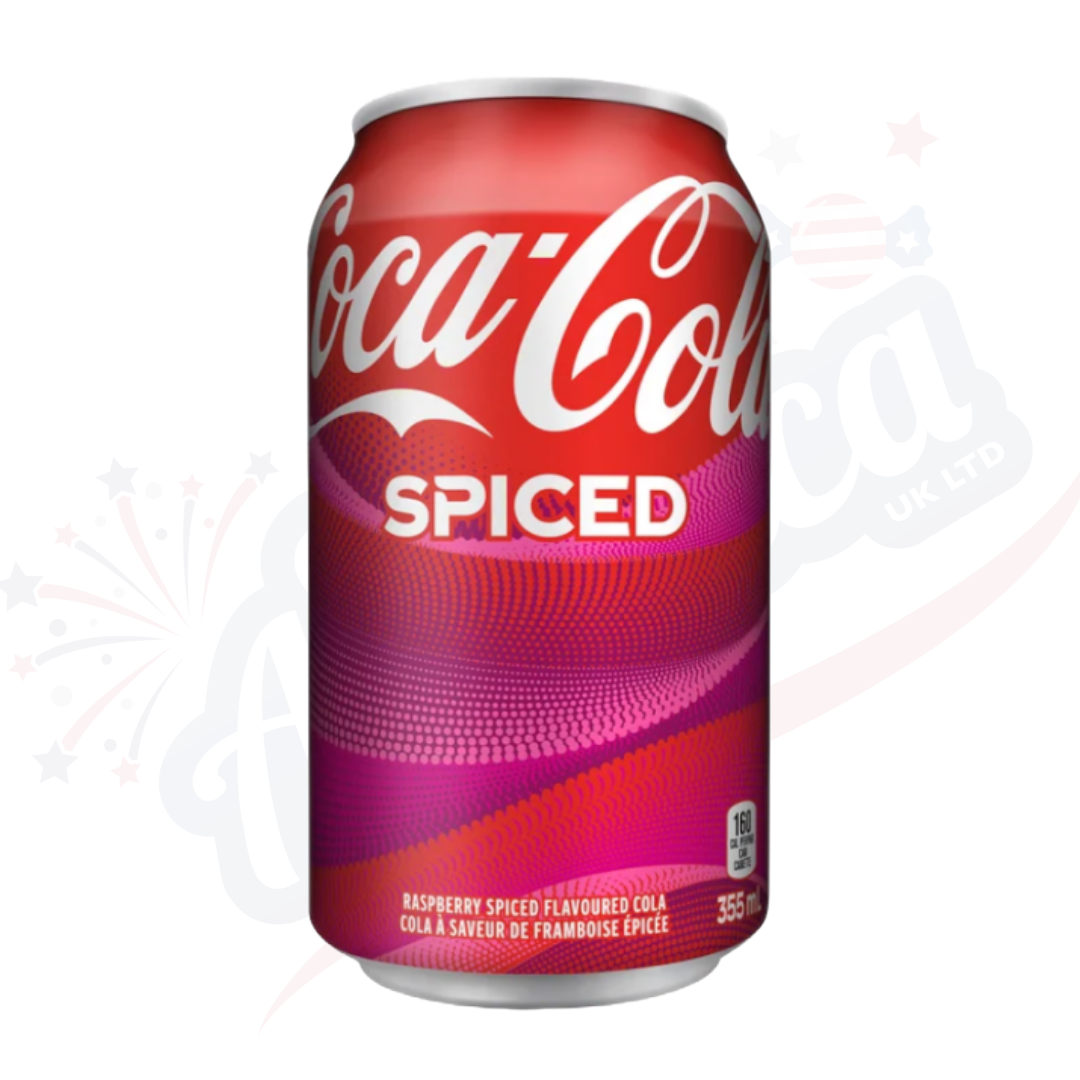 Coca Cola Spiced Raspberry 355ml (Canada)