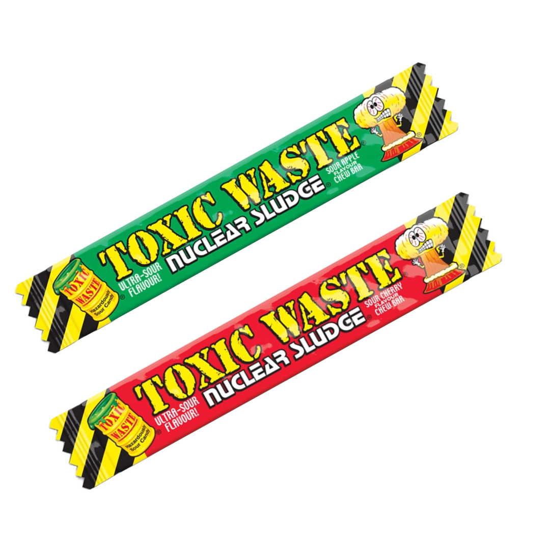 Toxic Waste Nuclear Sludge Sour Chew Bar 20g