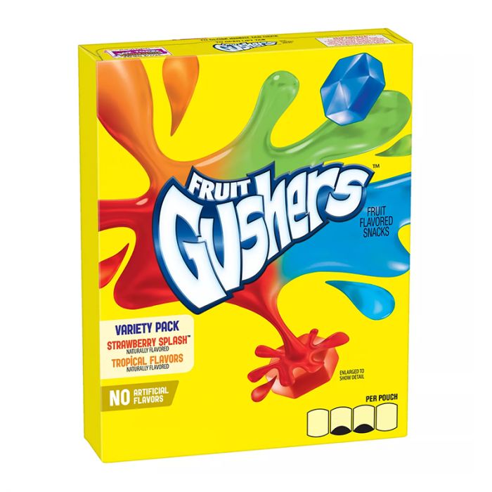 Fruit Gushers Variety Pack 136g (6 Pouches)