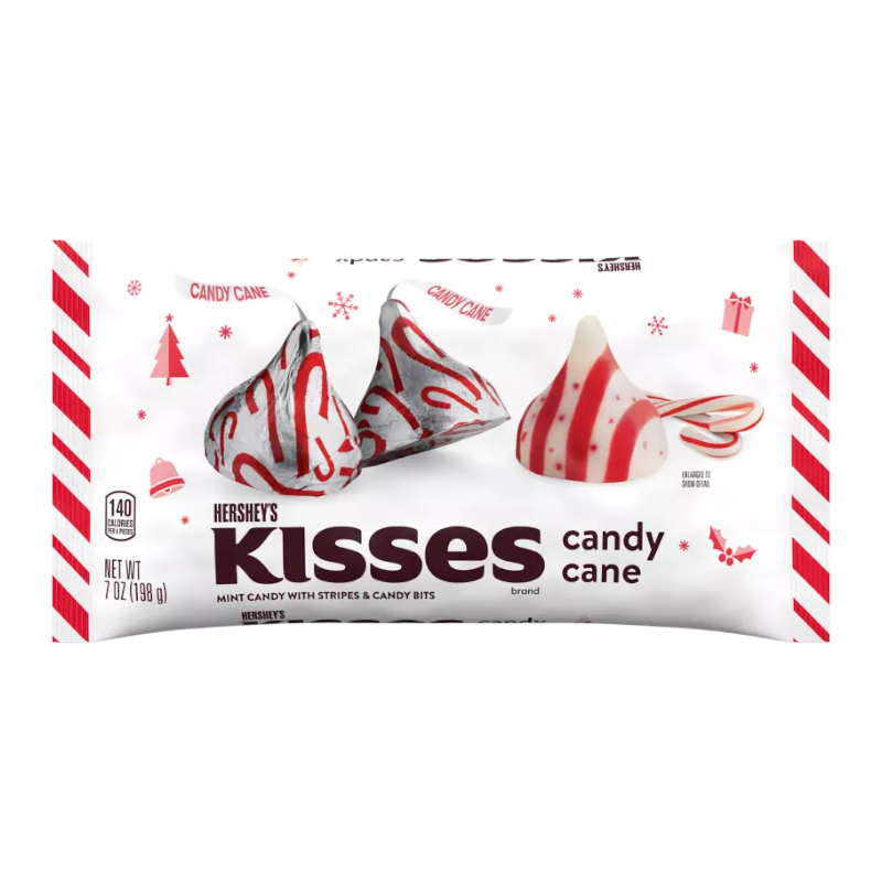 Hershey Kisses Candy Cane Xmas 198g