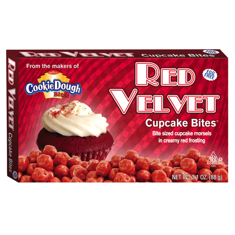 Cookie Dough Bites Red Velvet Cupcake Box 88g