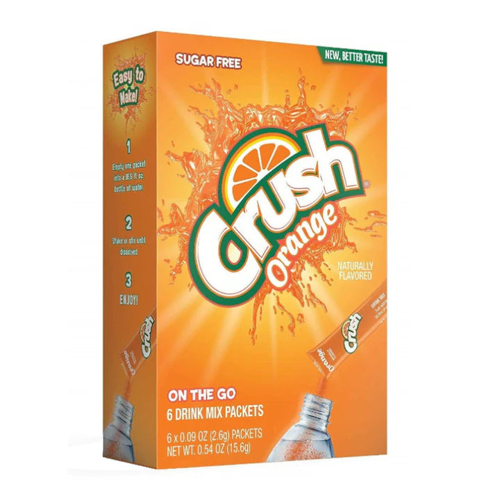 Crush Orange Singles to Go 13.2g (6 Pack)