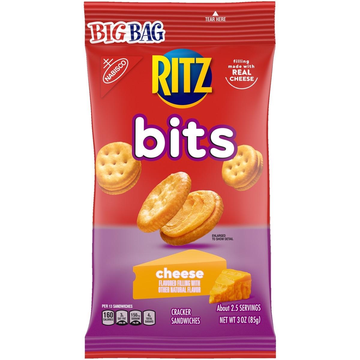 Ritz Bits Cheese Sandwich Crackers 85g