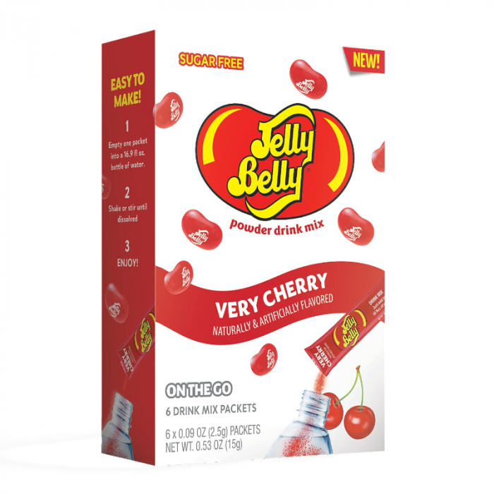 Jelly Belly Very Cherry Singles to Go 15g (6 Sachets)