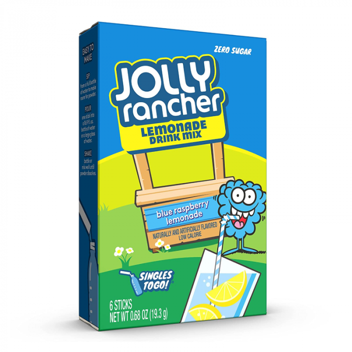 Jolly Rancher Blue Raspberry Lemonade Singles to Go 18.4g (6 Pack)