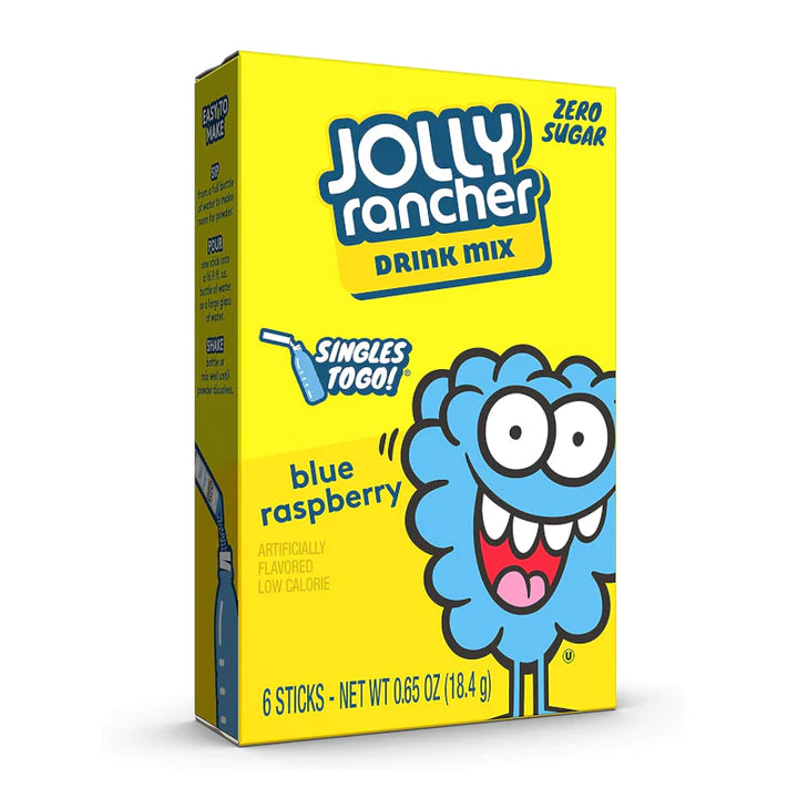 Jolly Rancher Blue Raspberry Singles to Go 18.4g (6 Pack)