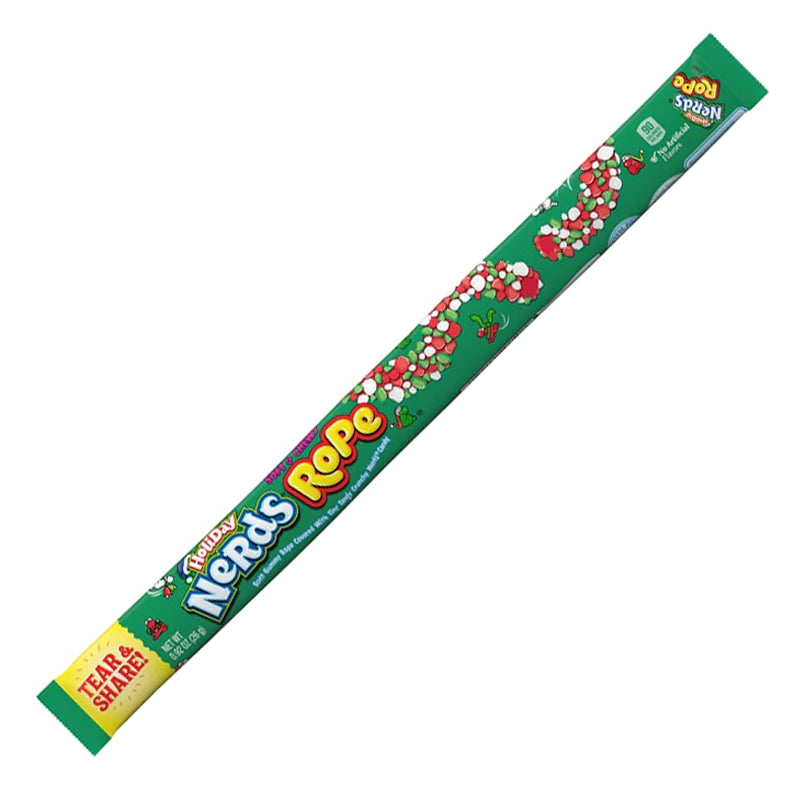 Nerds Holiday Xmas Rope 26g – Candy America