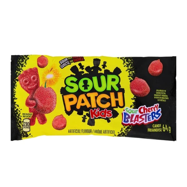 Sour Patch Kids Cherry Blasters 56g (Canada)