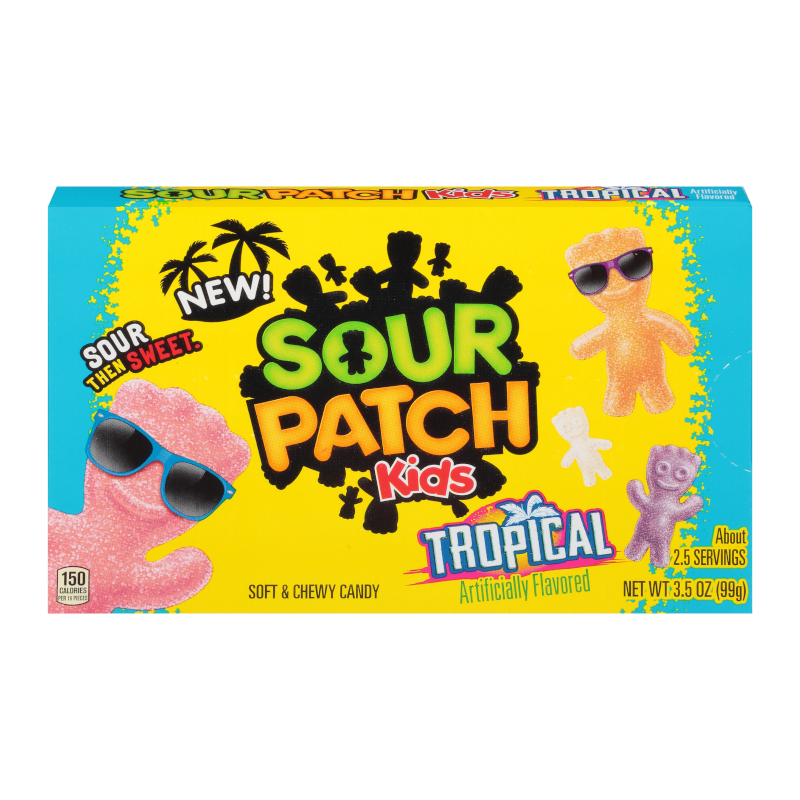 Sour Patch Kids Tropical Theatre Box 99g