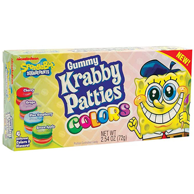 Spongebob Gummy Krabby Patties Colours 72g