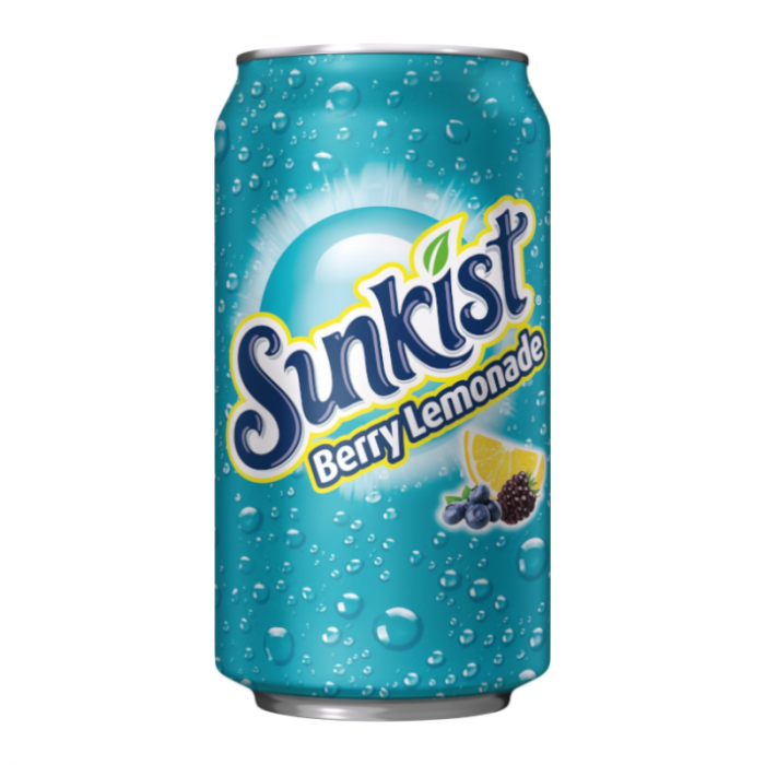 Sunkist Berry Lemonade Soda 355ml