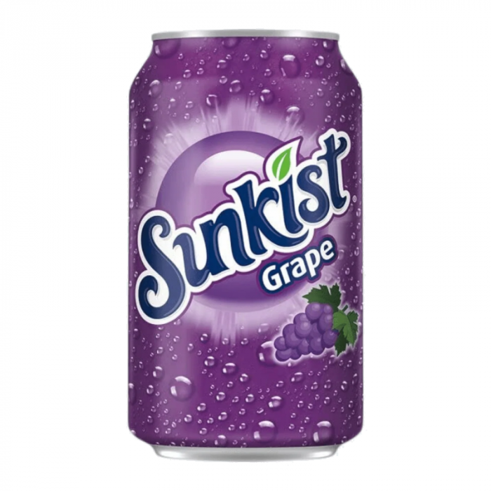 Sunkist Grape Soda 355ml