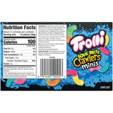 Trolli Sour Bright Crawlers Mini Gummies Theatre Box 99g