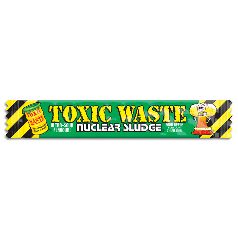 Toxic Waste Nuclear Sludge Sour Chew Bar 20g